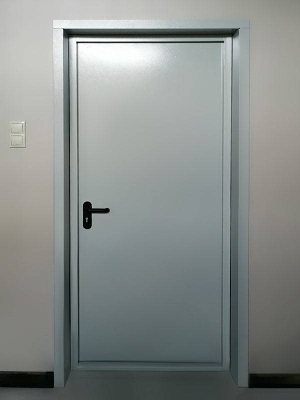 Огнеупорная дверь, фото изнутри (пос. Сосенский) Огнеупорная дверь, фото изнутри (пос. Сосенский)