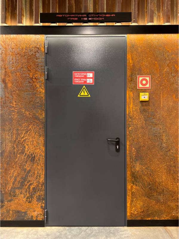 Противопожарная дверь с окрасом по RAL Противопожарная дверь с окрасом по RAL
