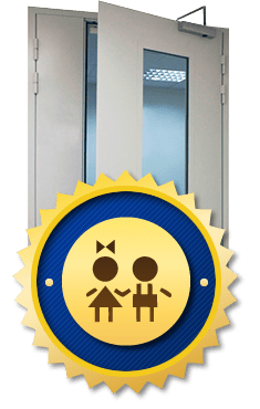 Противопожарные двери в детском саду Противопожарные двери в детском саду