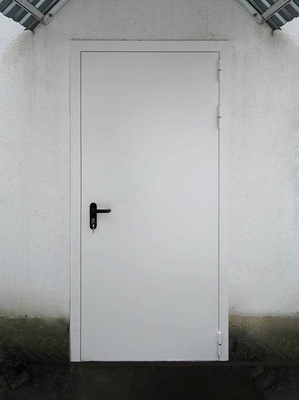 Уличная огнестойкая дверь (г. Ногинск) Уличная огнестойкая дверь (г. Ногинск)