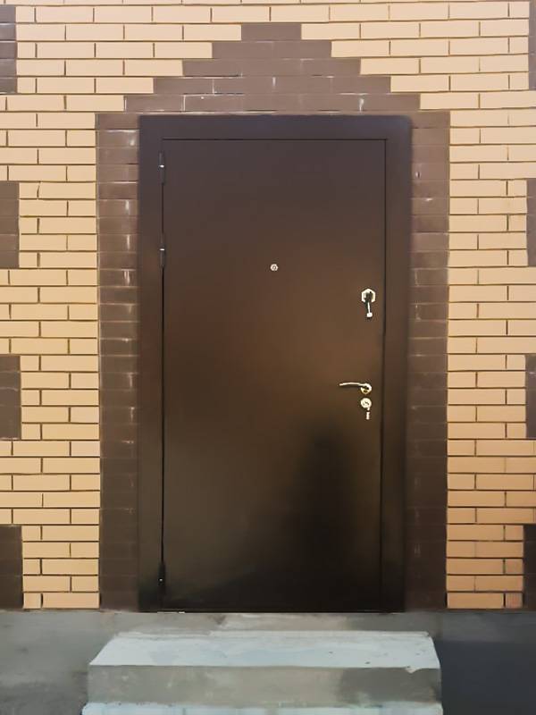 Входная дверь с порошковой отделкой Входная дверь с порошковой отделкой